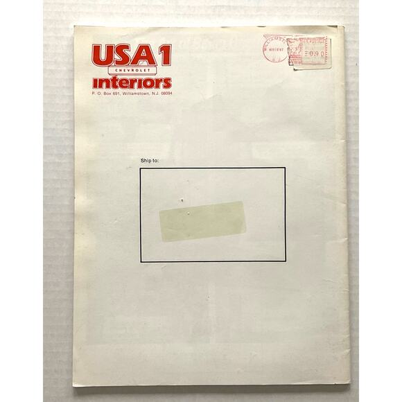 USA1 1987 Vintage Catalogs Chevrolet Interiors (2) - Picture 3 of 8